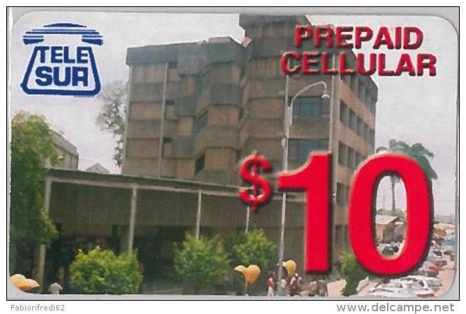 PREPAID PHONE CARD SURINAME (E3.27.7 - Surinam