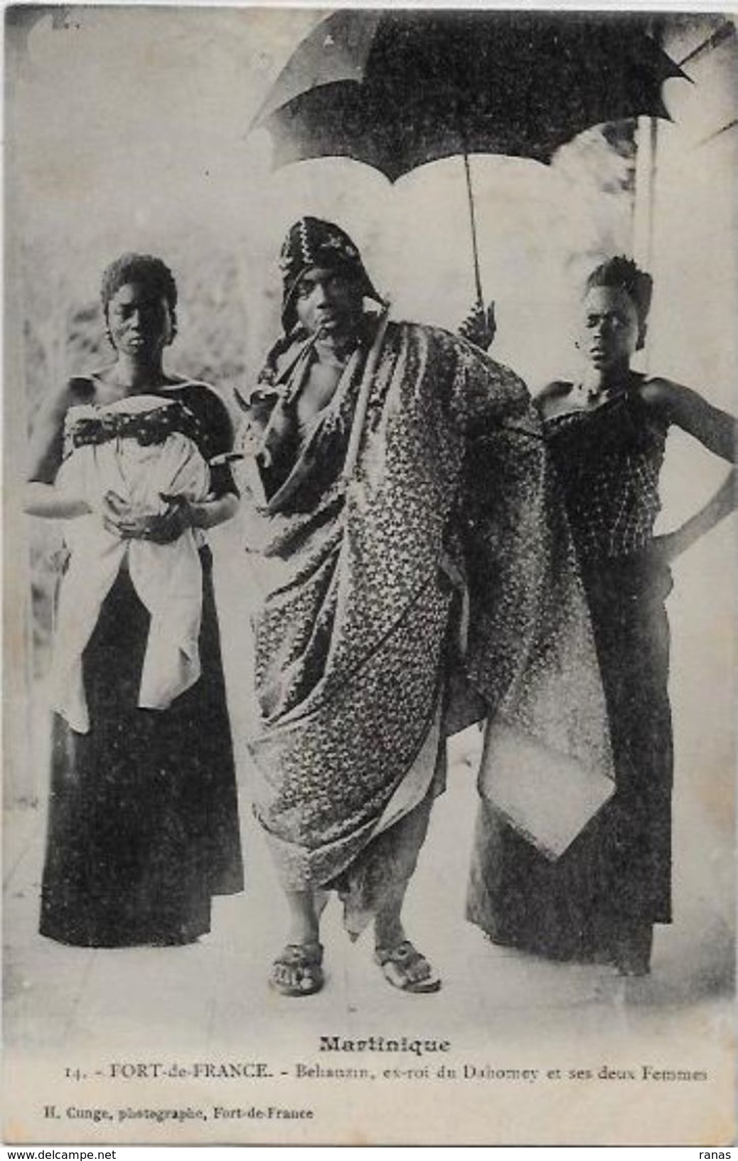 CPA Dahomey Béhanzin Non Circulé Martinique - Dahome