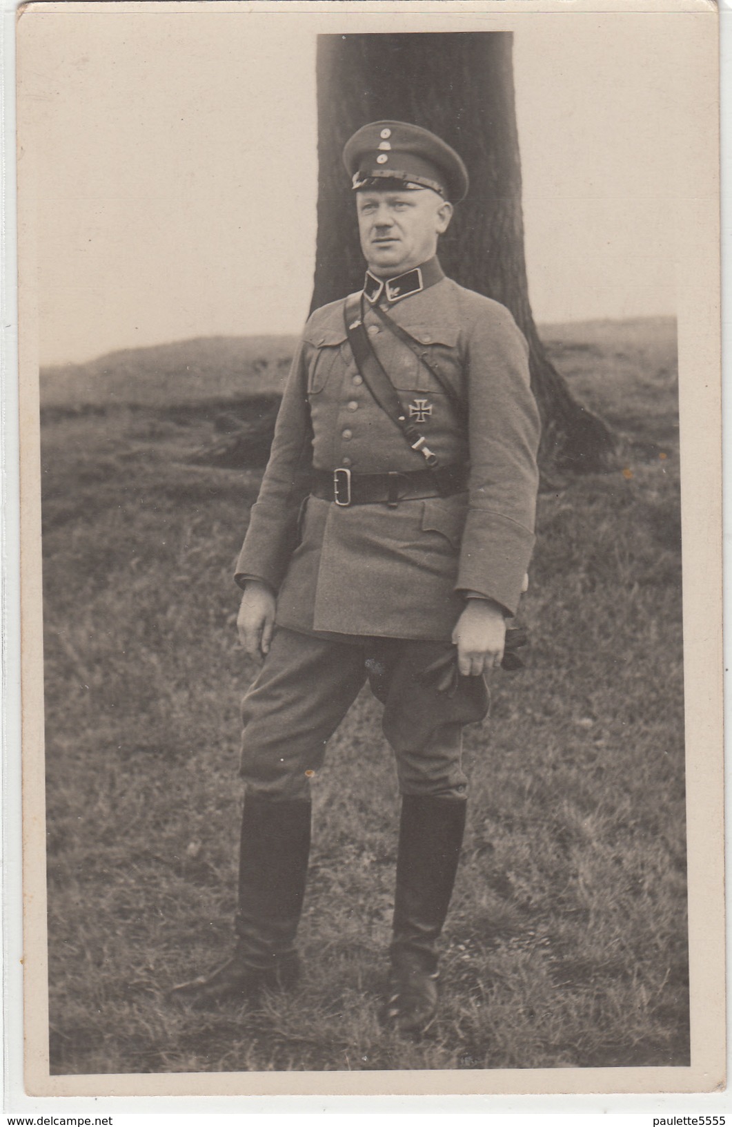 CPA ALLEMANDE-  Militaire Allemand Croix De Fer Pose Photo (guerre14-18)TBE - Weltkrieg 1914-18