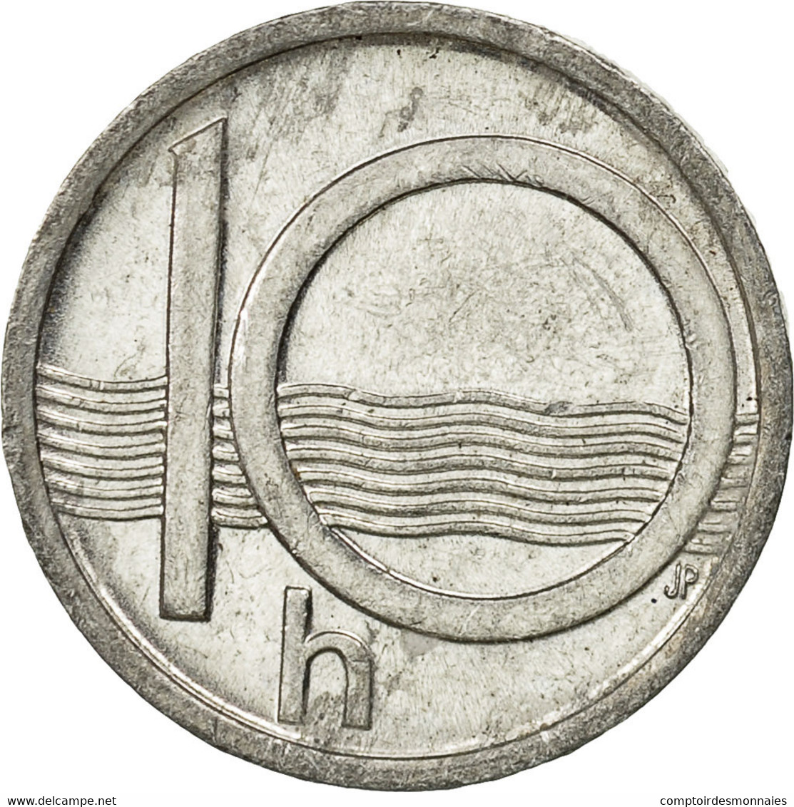 Monnaie, République Tchèque, 10 Haleru, 1999, TTB, Aluminium, KM:6 - Czech Republic