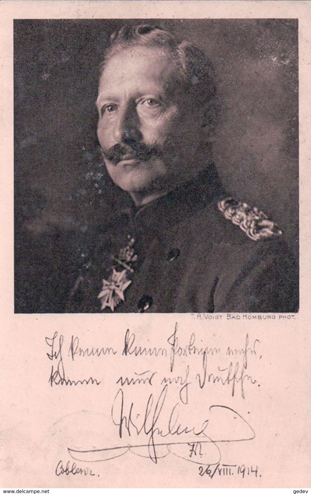 Allemagne, Rotes Kreuz, Kaiser Wilhelm  (13.11.1914) - Personnages