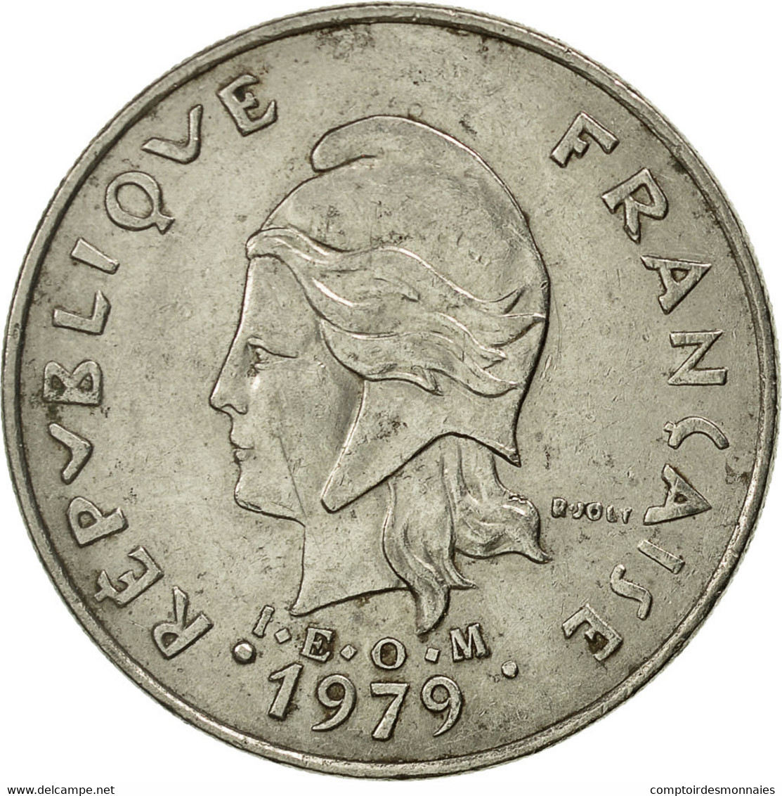 Monnaie, French Polynesia, 20 Francs, 1979, Paris, TTB, Nickel, KM:9 - Polynésie Française