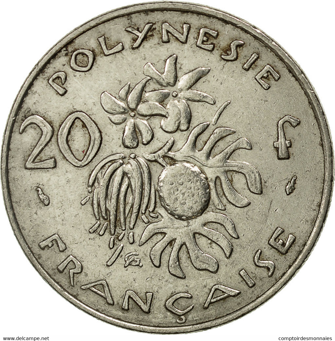 Monnaie, French Polynesia, 20 Francs, 1979, Paris, TTB, Nickel, KM:9 - French Polynesia