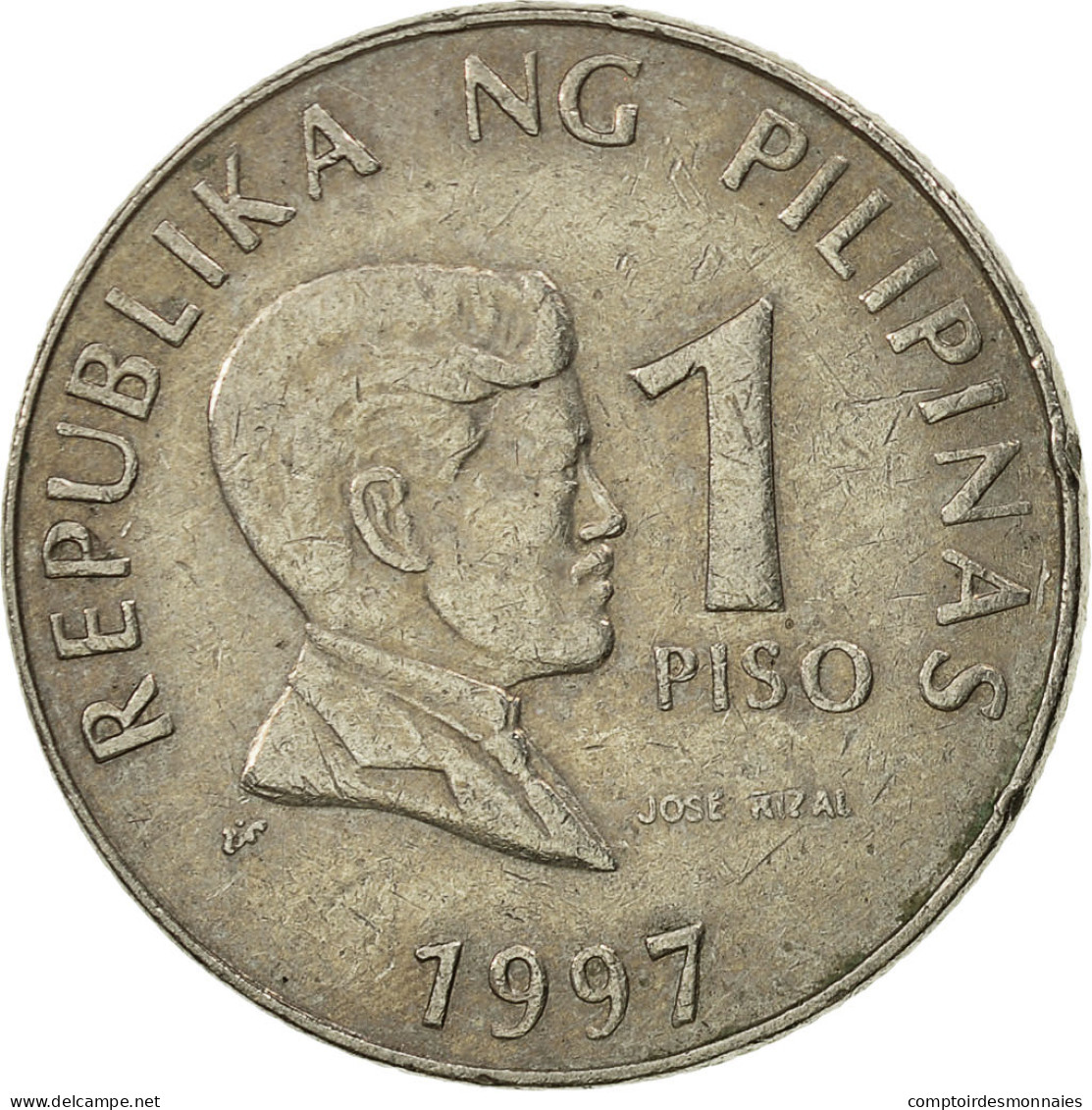 Monnaie, Philippines, Piso, 1997, TTB, Copper-nickel, KM:269 - Philippines