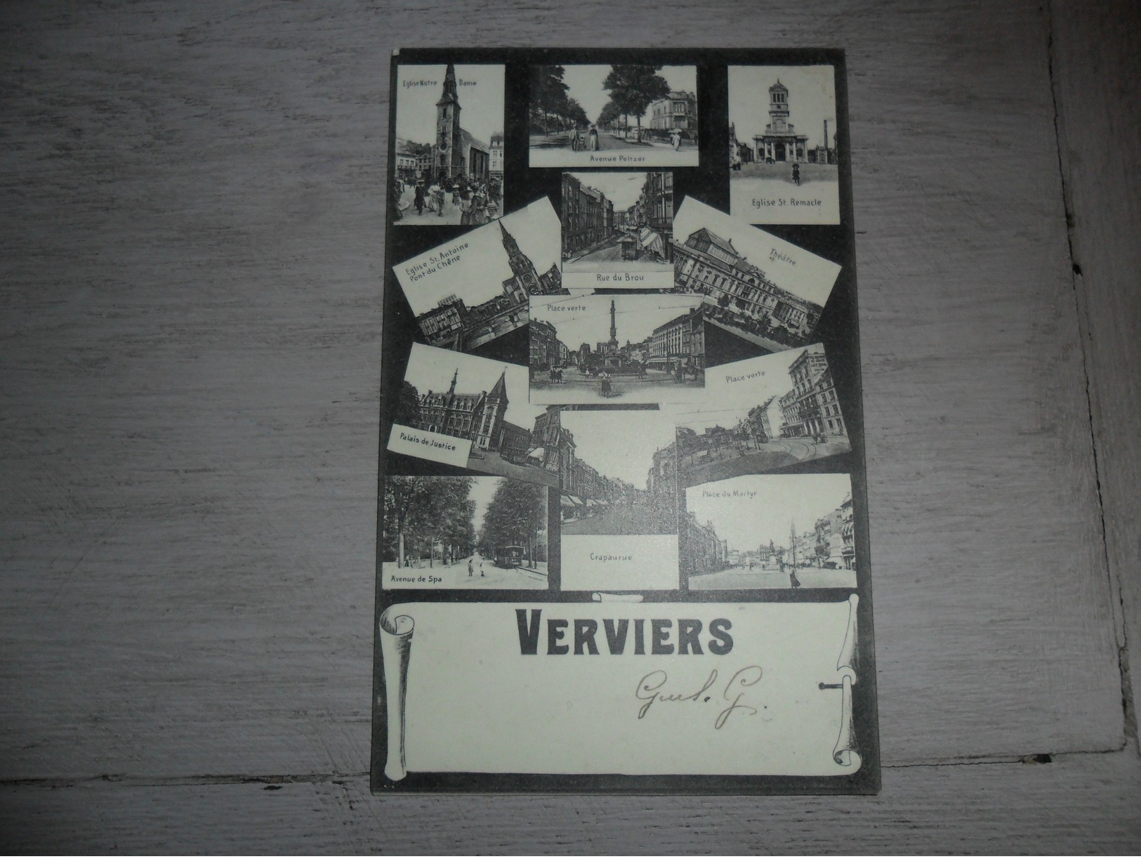 Beau lot de 30 cartes postales de Belgique  Verviers     Lot 30 postkaarten van België  Verviers   - 30 scans