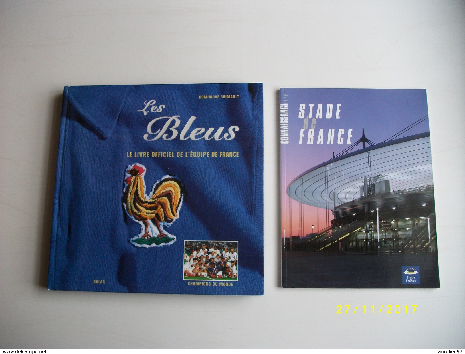 Les Bleus-stade De FRANCE - Lots De Plusieurs Livres