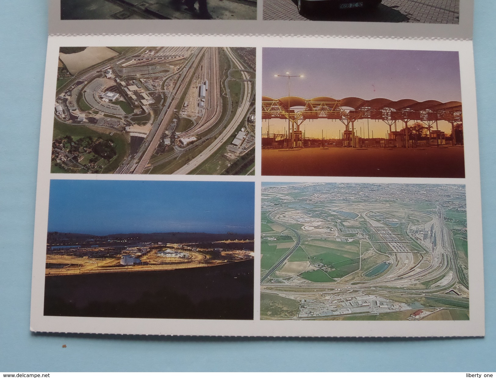 CELEBRATING the Channel TUNNEL / Sous la Manche Anno 1994 EUROTUNNEL ( le SHUTTLE ) Carnet 6 CP / PK !