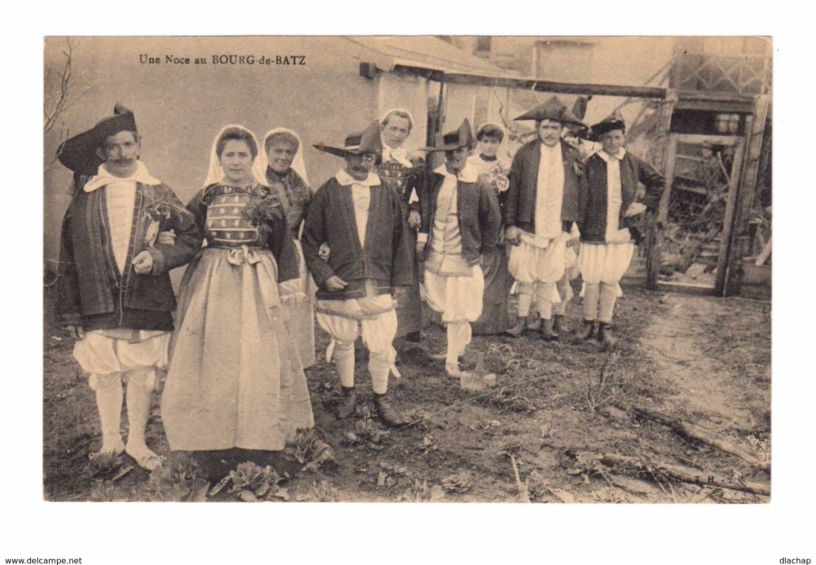 Une Noce à Bourg De Batz. Loire Atlantique. (2143) - Personnages