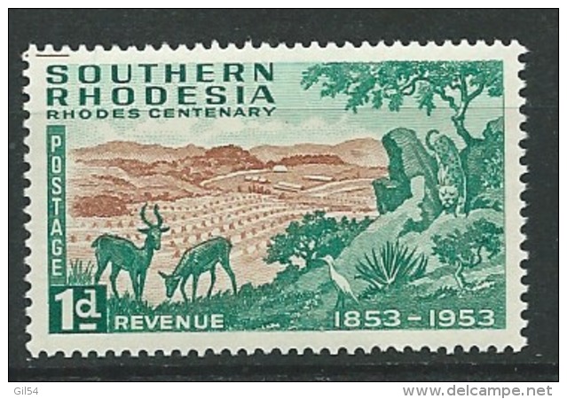 Rhodésie Du Sud   - Yvert N° 73 ** - Ah 22425 - Südrhodesien (...-1964)