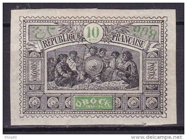 Obock N°51 Neuf Avec Charnière - Unused Stamps