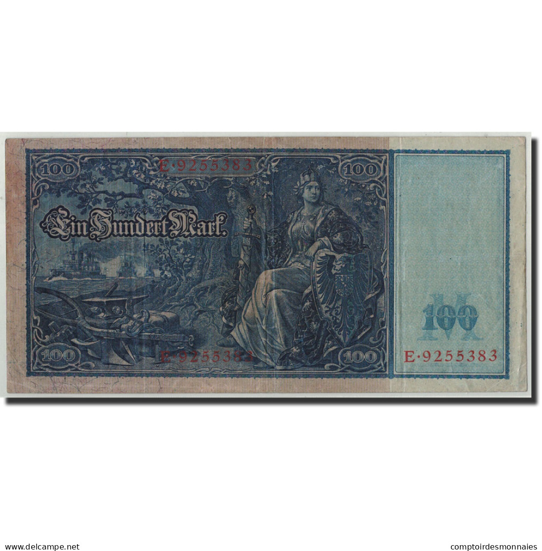 Billet, Allemagne, 100 Mark, 1910, 1910-04-21, KM:43, TB - 100 Mark