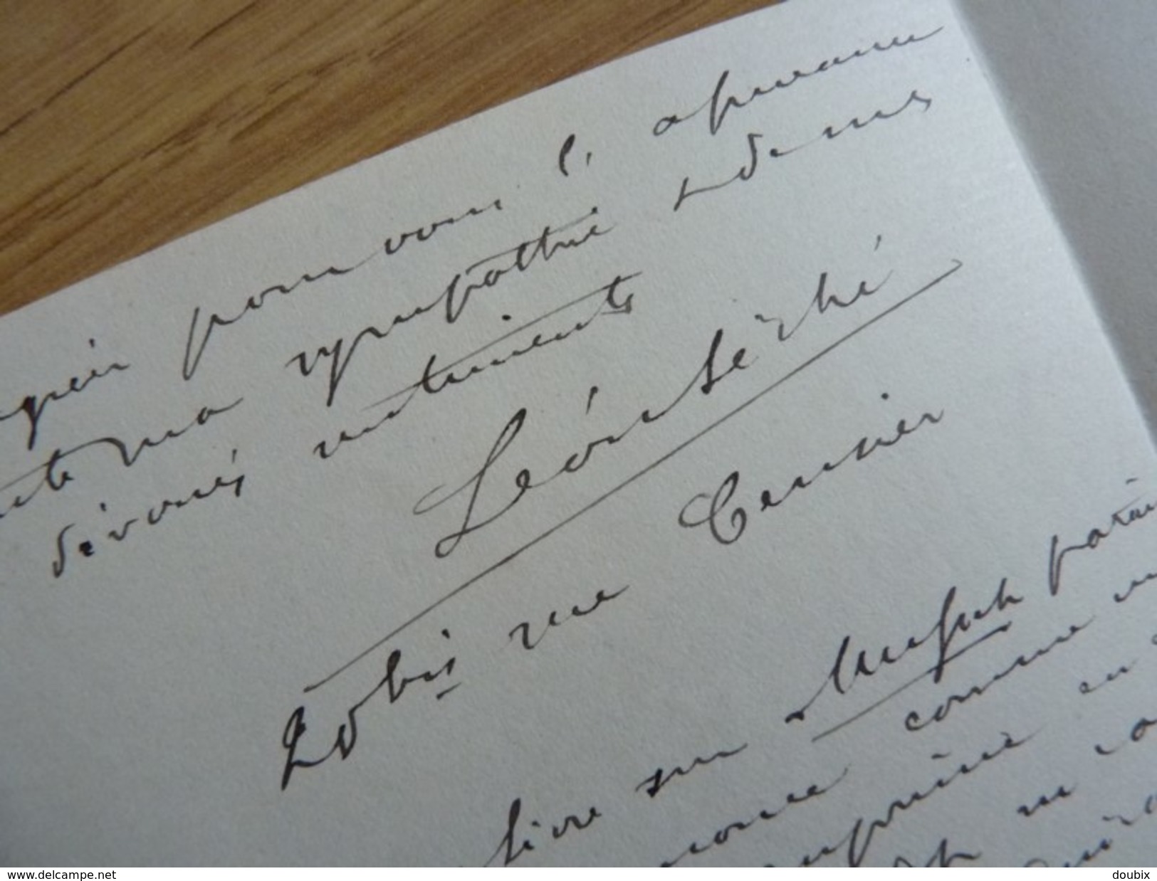 Léon SECHE (1848-1914) Littérateur Spécialiste La Pléiade & Romantisme. AUTOGRAPHE - Autres & Non Classés