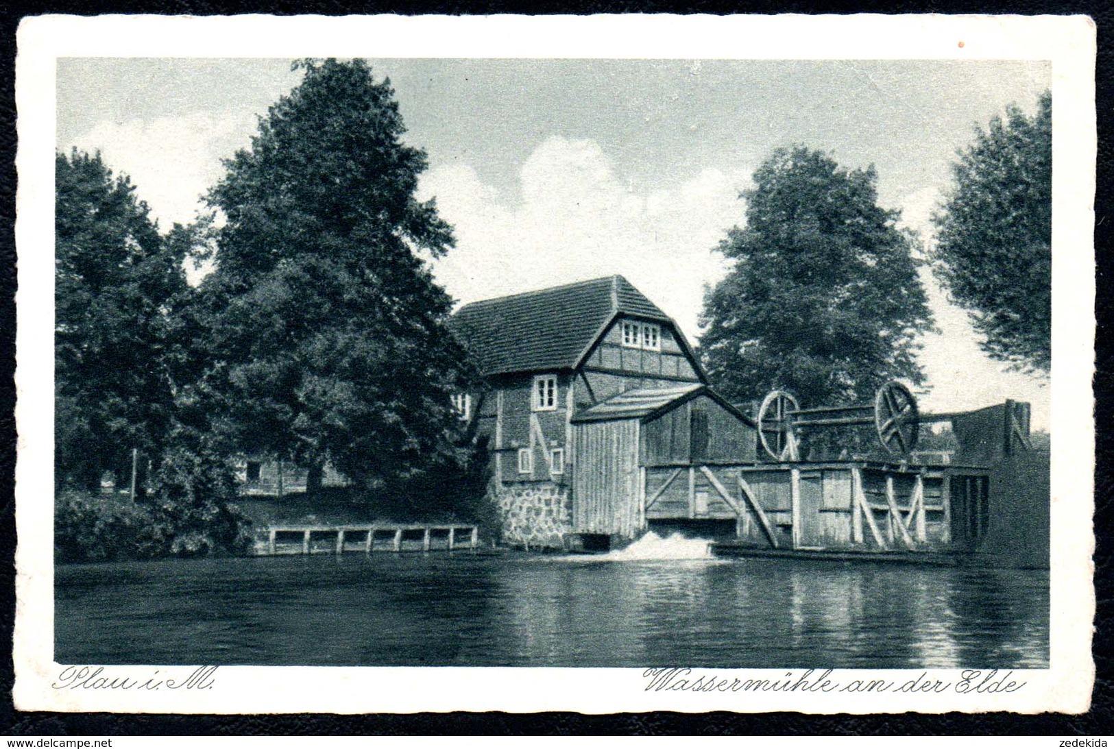 A9403 - Plau In Mecklenburg - Alte Wassermühle An Der Elde - Mühle - Friedrich - Gericke - Gel 1933 - Plau