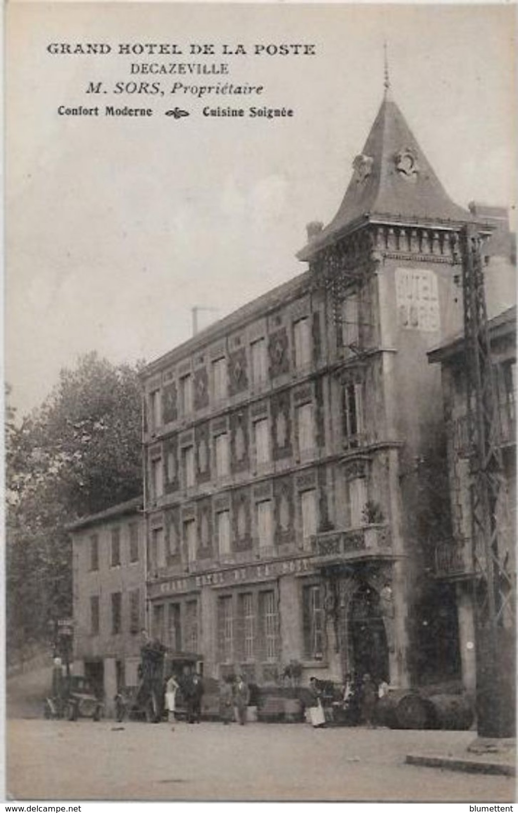 CPA Decazeville Aveyron Non Circulé Hôtel - Decazeville