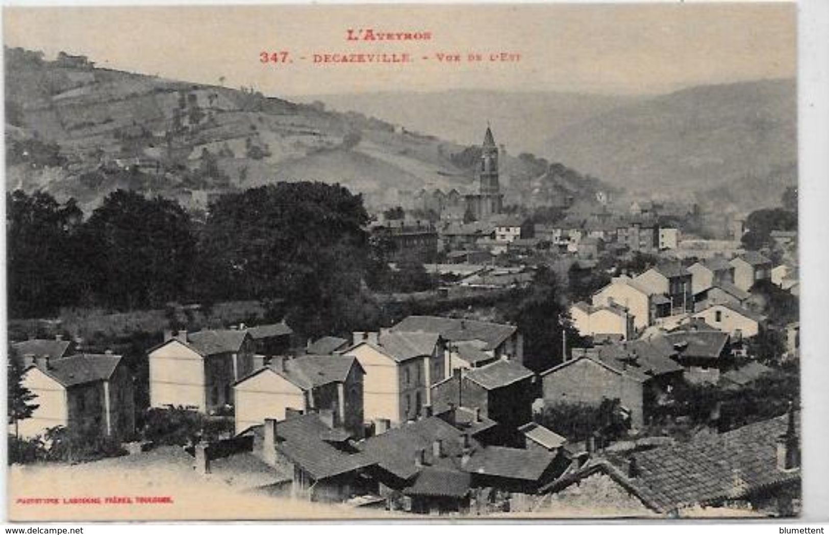 CPA Decazeville Aveyron Non Circulé - Decazeville