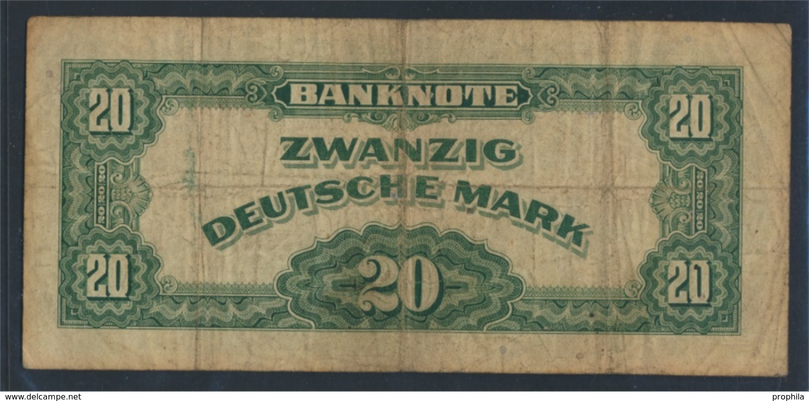 BRD Rosenbg: 240, Kenn-Bst.: J, Serien: A-R Gebraucht (III) 1948 20 Deutsche Mark (8087412 - 20 Deutsche Mark