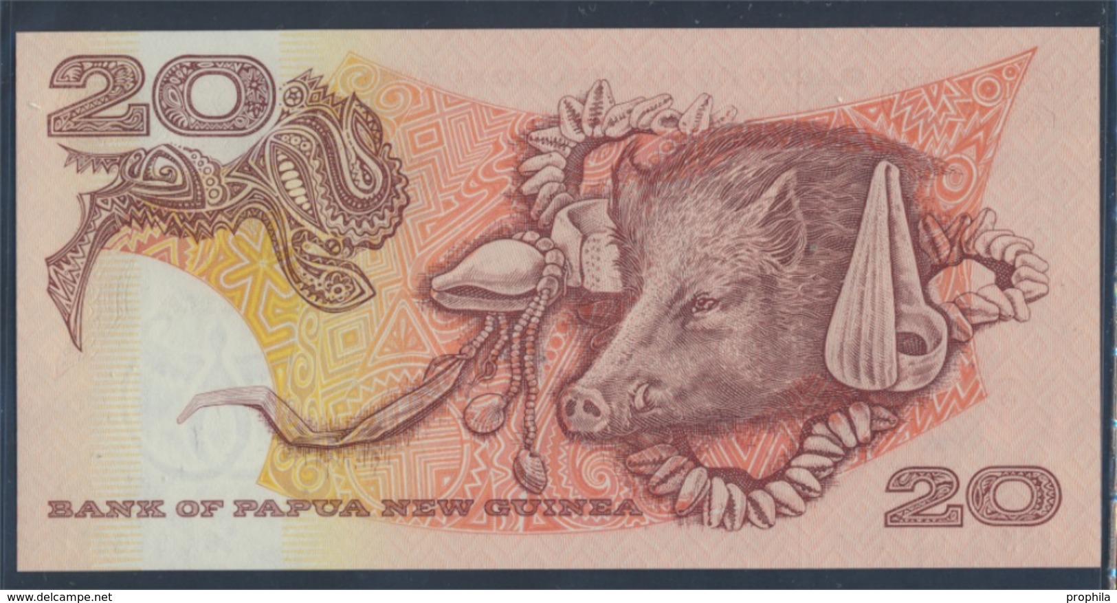 Papua-Neuguinea Pick-Nr: 10b Bankfrisch 20 Kina (8345822 - Papua New Guinea