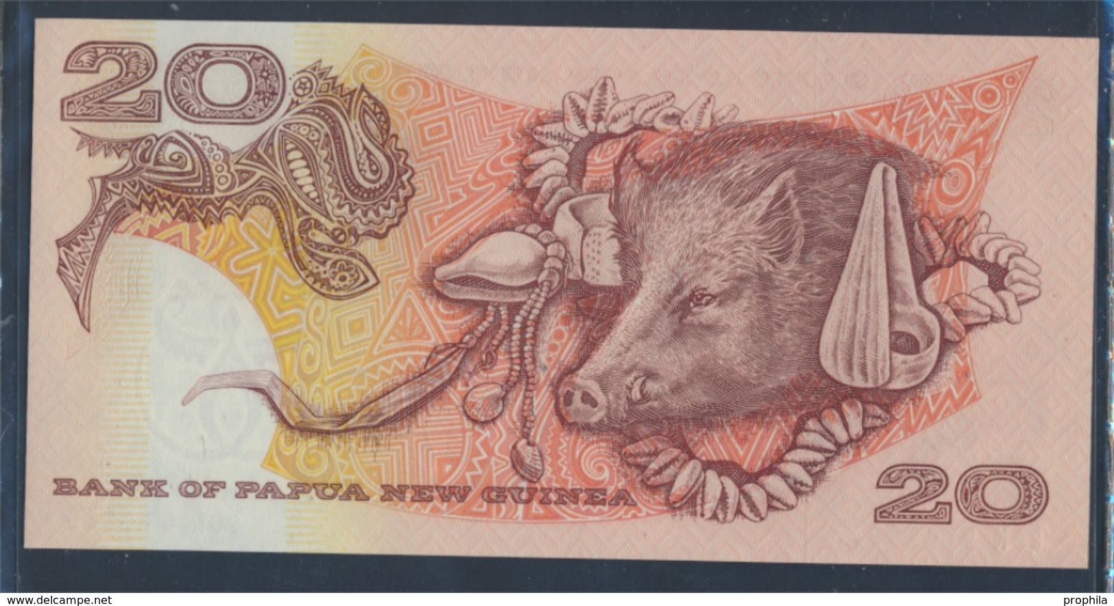 Papua-Neuguinea Pick-Nr: 10b Bankfrisch 20 Kina (8345823 - Papua-Neuguinea