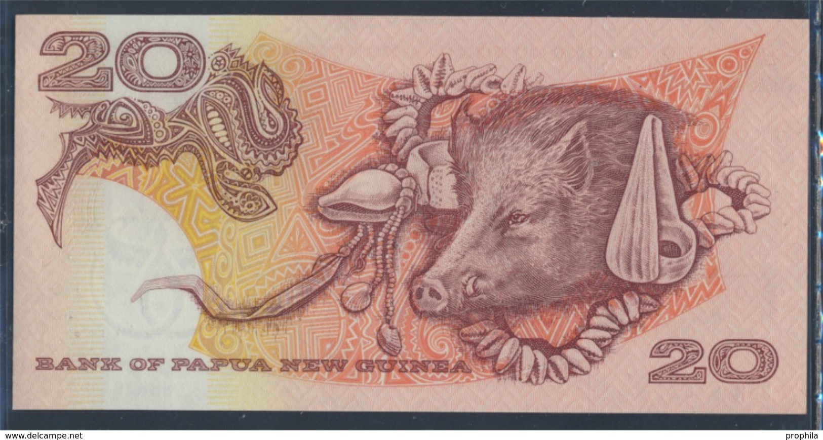 Papua-Neuguinea Pick-Nr: 10b Bankfrisch 20 Kina (8345825 - Papua-Neuguinea