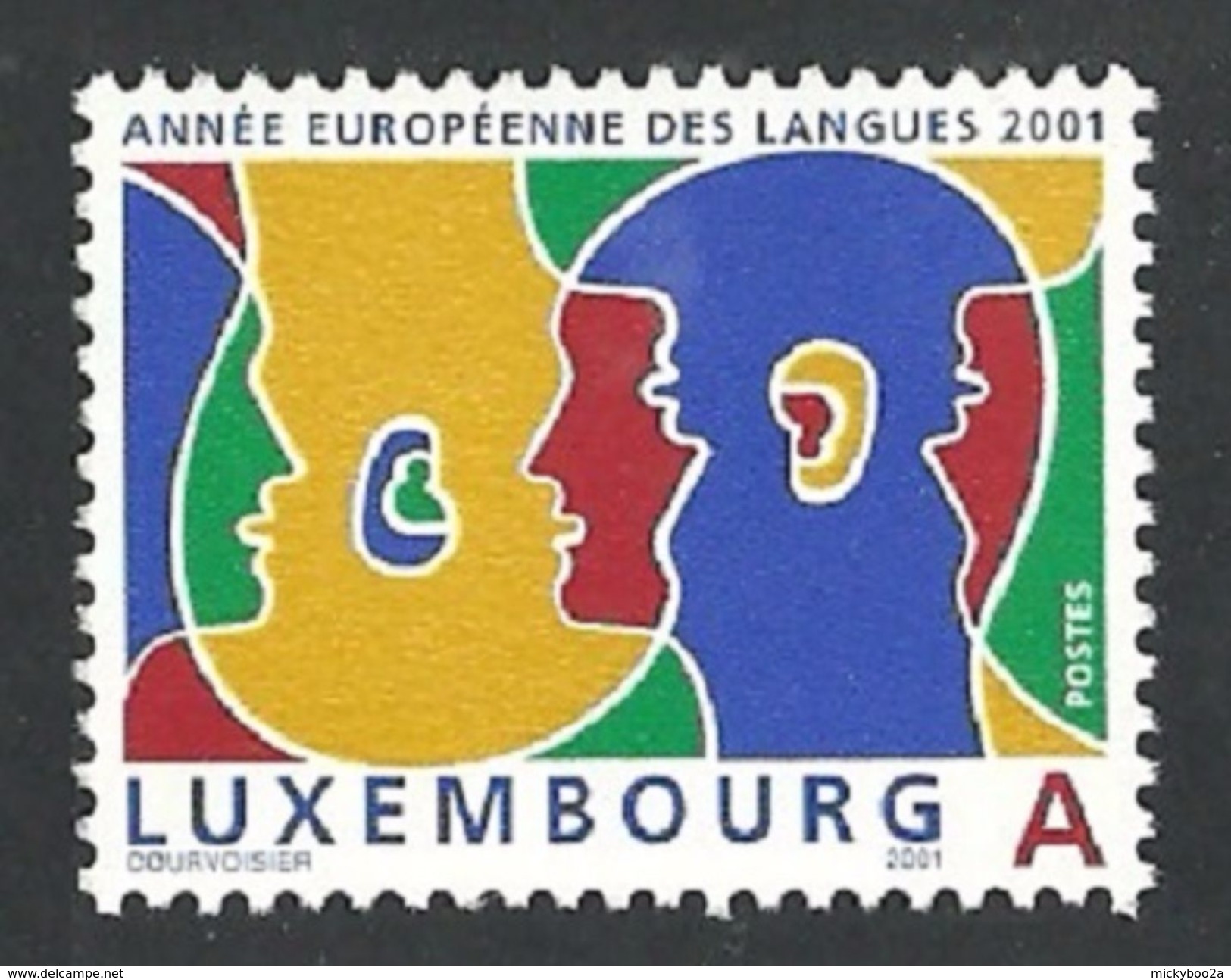 LUXEMBOURG 2001 EUROPEAN YEAR OF LANGUAGES SET MNH - Nuevos