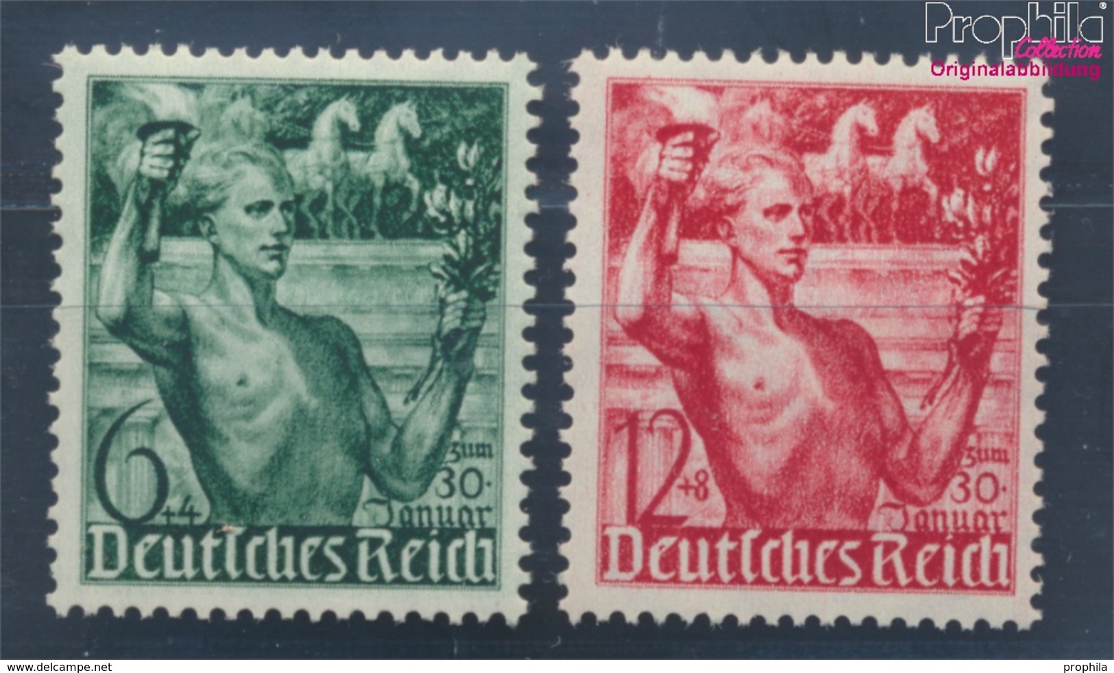 Deutsches Reich 660-661 (kompl.Ausg.) Postfrisch 1938 Fackelträger (8193670 - Nuovi