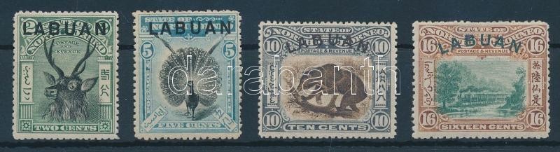 * Labuan 1900/1902 Forgalmi Bélyegek Mi 93, 95-97 - Altri & Non Classificati