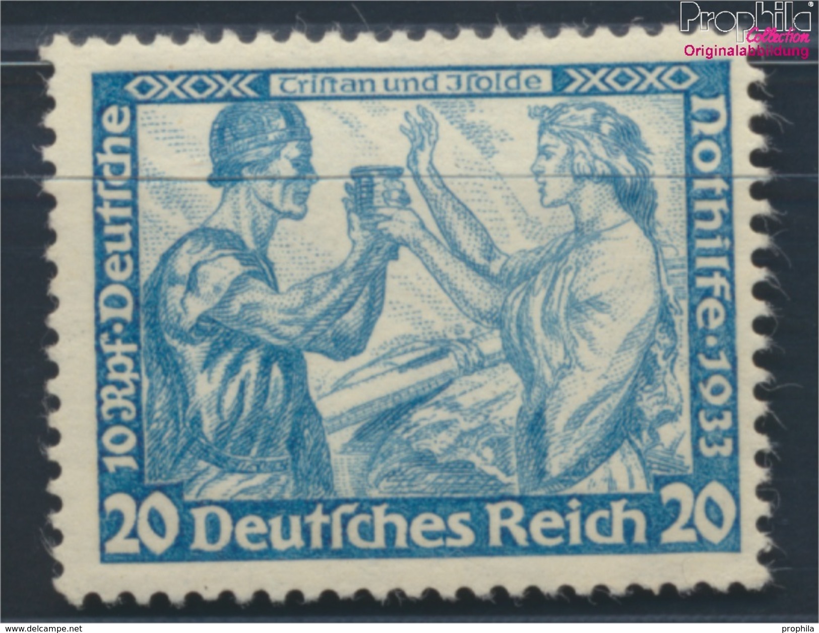 Deutsches Reich 505B Gezähnt 20:16 Mit Falz 1933 R.Wagner (8669684 - Ungebraucht