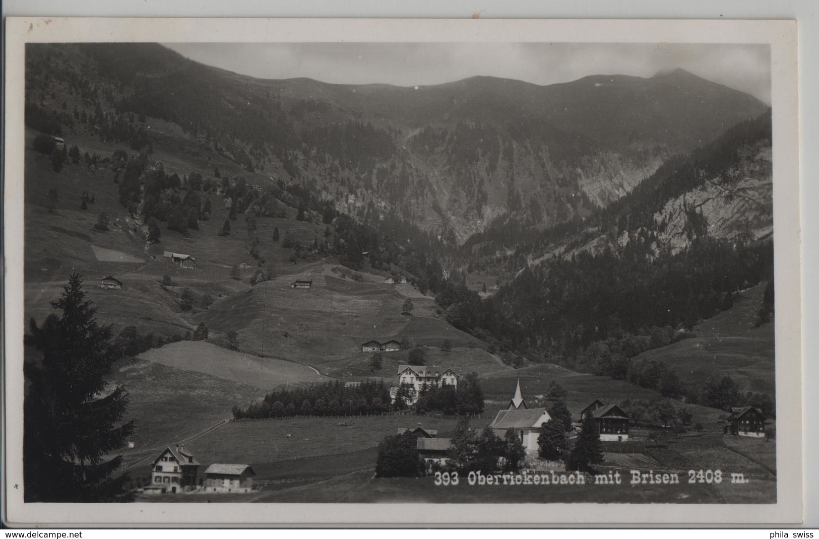 Oberrickenbach Mit Brisen - Photo: Globetrotter - Sonstige & Ohne Zuordnung