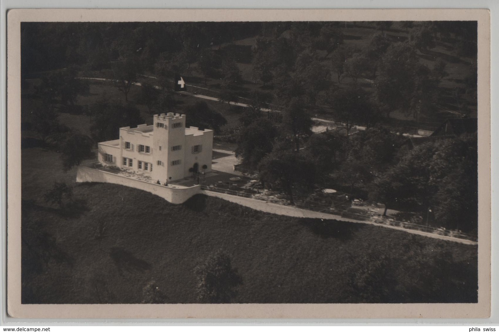 Restaurant Waldmannsburg Dübelstein Bei Dübendorf - Flieger-Postkarte Ad Astra-Aero - Dübendorf