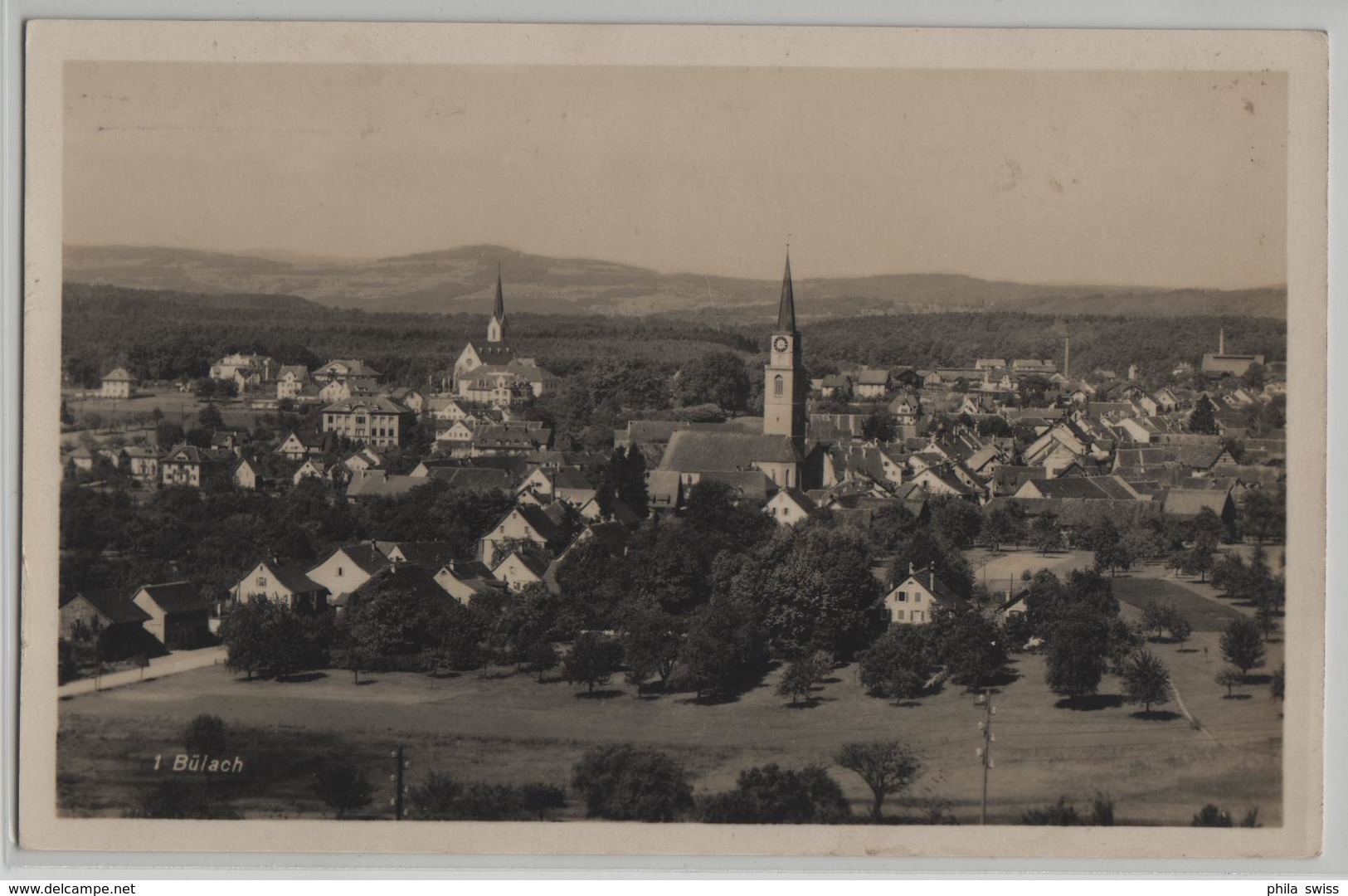 Bülach - Generalansicht - Photo: O. Grob - Bülach