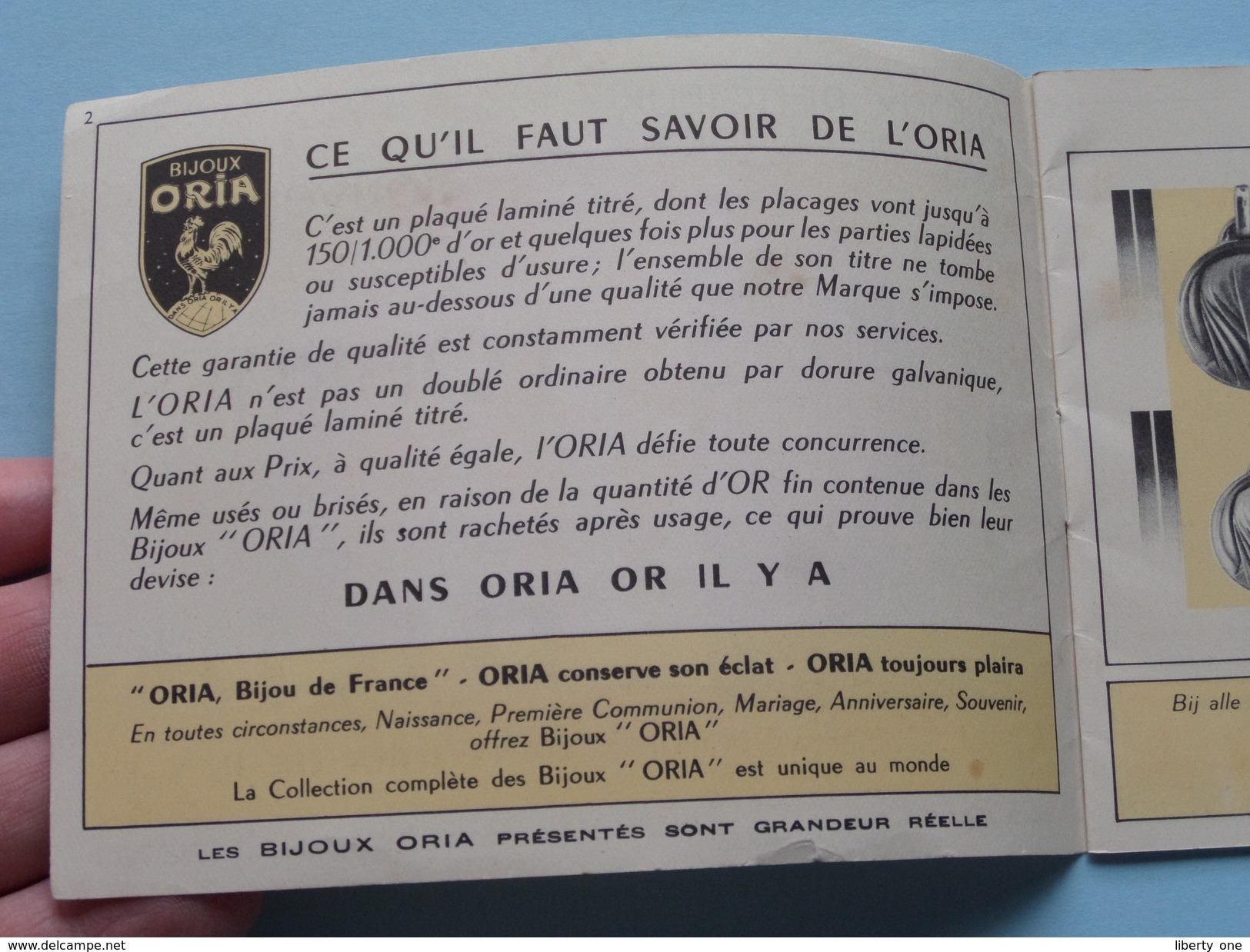 Souvenir De Lourdes Offert Par Les BIJOUX " ORIA " Bijoux Religieux De N.D. De LOURDES ( 16 Pages - 13,5 X 10,5 Cm. ) ! - Publicités