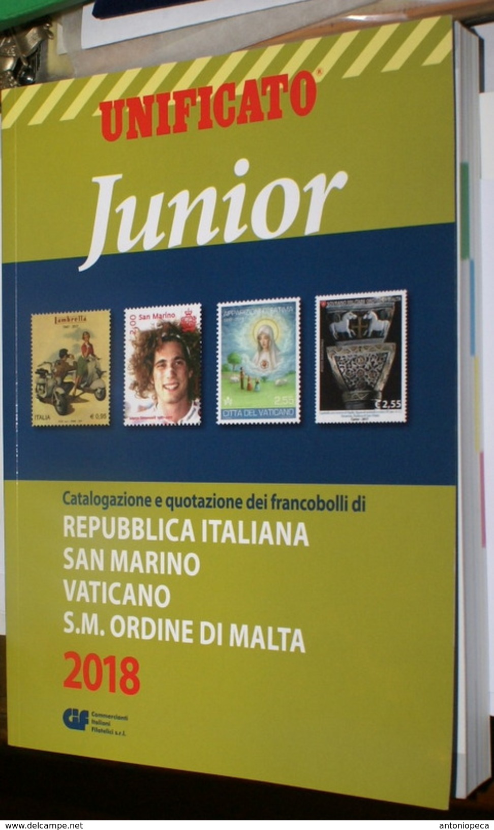 ITALIA 2018, CATALOGO UNIFICATO JUNIOR 2018 - Italië