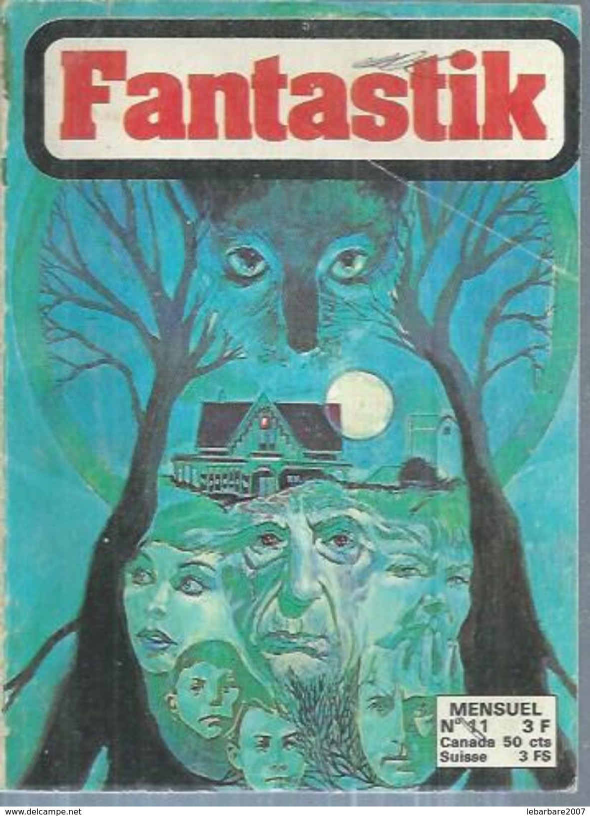 FANTASTIK  N° 11  -    SEPP  1975 - Petit Format