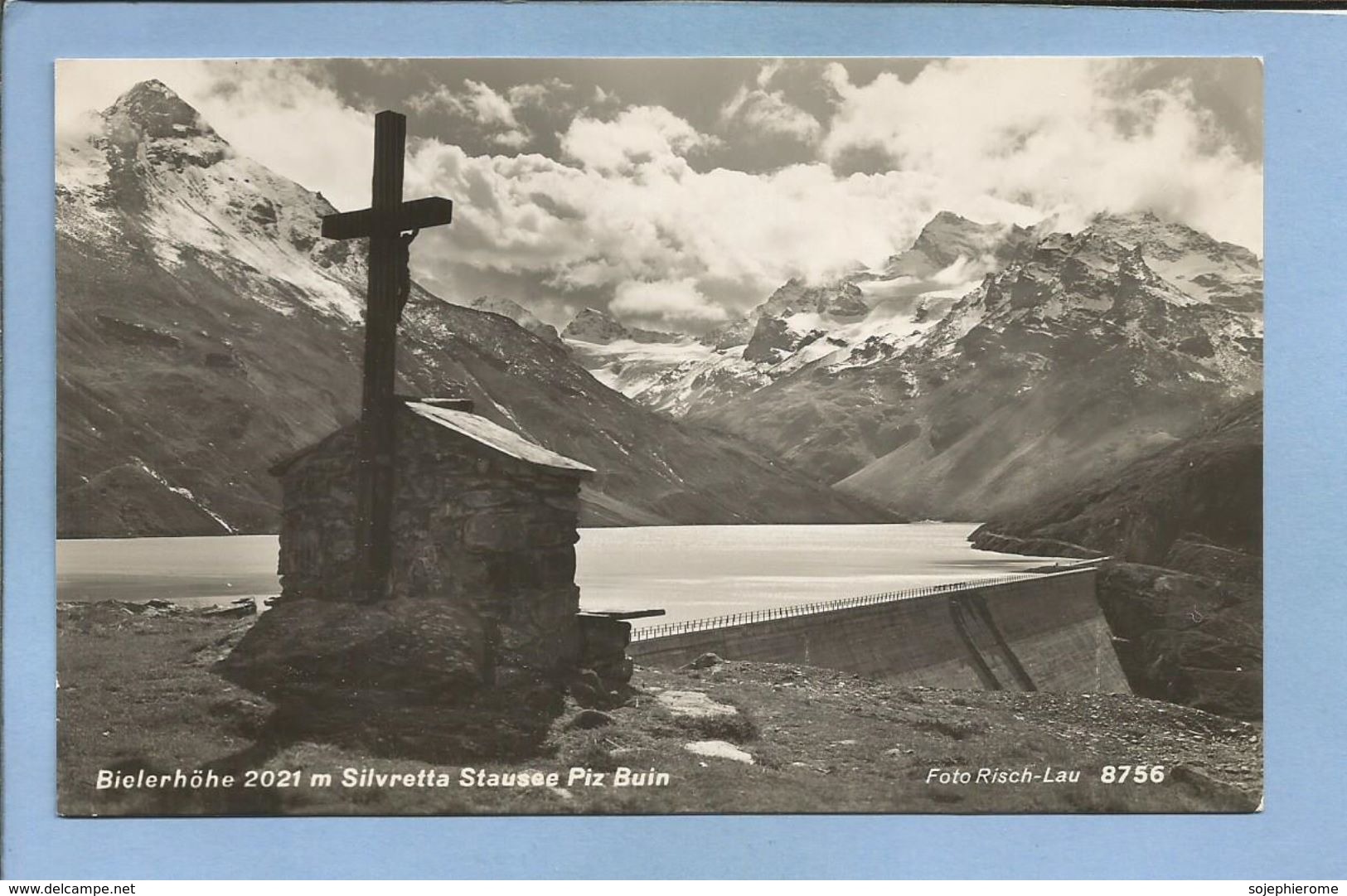 Gaschurn Vorarlberg Bielerhöhe 2021 M Silvrettta Stausee Piz Buin Foto Risch-Lau 2 Scans "Alpenwirtschaft Vermunt 1750" - Gaschurn