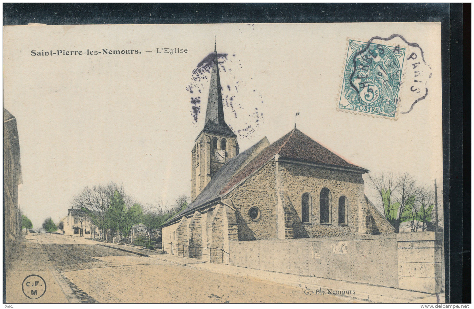 77 --  Saint - Pierre - Les - Nemours -- L'Eglise - Saint Pierre Les Nemours
