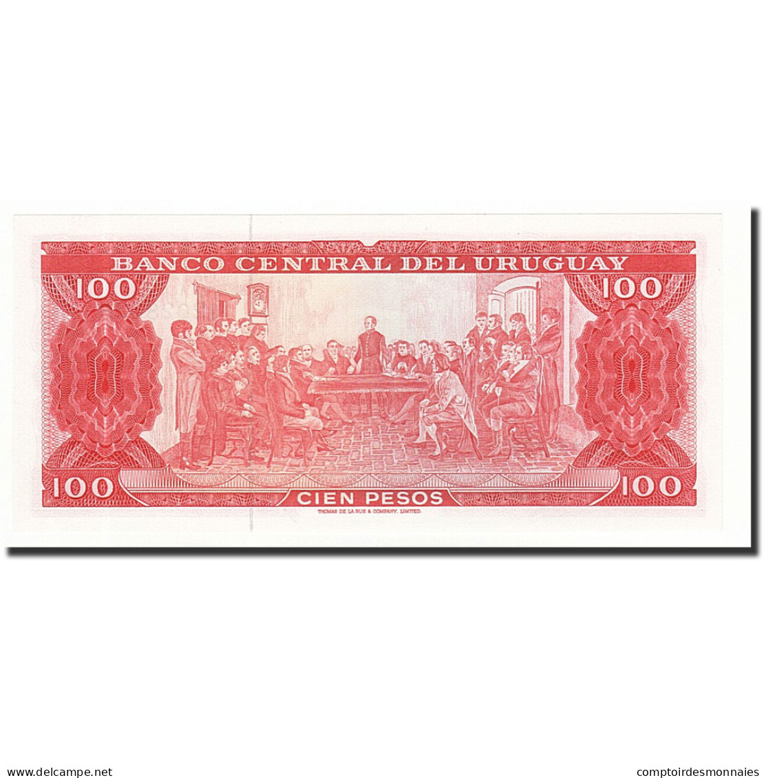 Billet, Uruguay, 100 Pesos, Undated (1967), KM:47a, NEUF - Democratische Republiek Congo & Zaire