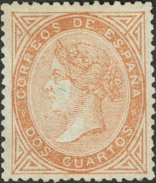 1 * 87 2 Cuartos Castaño. Excelente Centraje. MAGNIFICO Y RARO. Cert. GRAUS. - Other & Unclassified