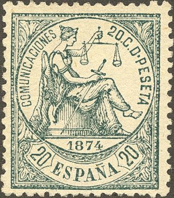 1 * 146 20 Cts. Verde. Excepcional Color. PIEZA DE LUJO. Cert. CEM. - Other & Unclassified