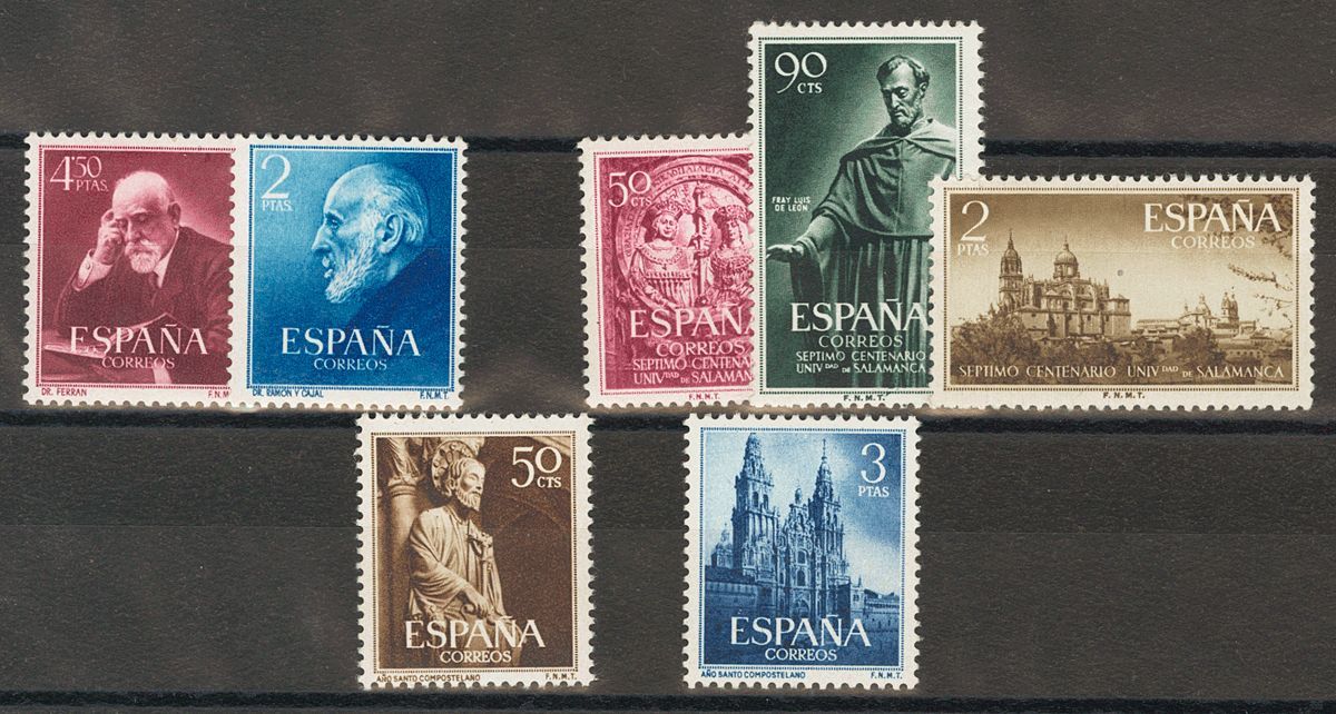 1 ** 1119/20, 1126/28, 1130/31 Tres Series Completas. MAGNIFICAS. (Edifil 2018: 190,5€) - Other & Unclassified