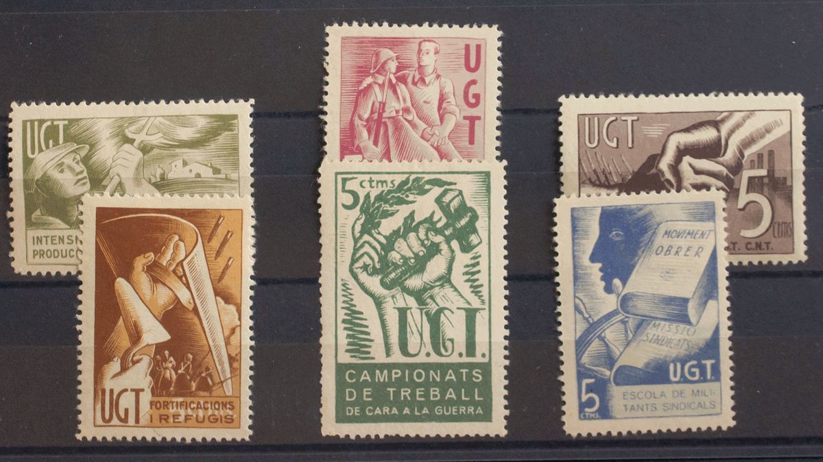 1 * Serie Completa. UGT. MAGNIFICA. (Guillamón 1975/80) - Spanish Civil War Labels