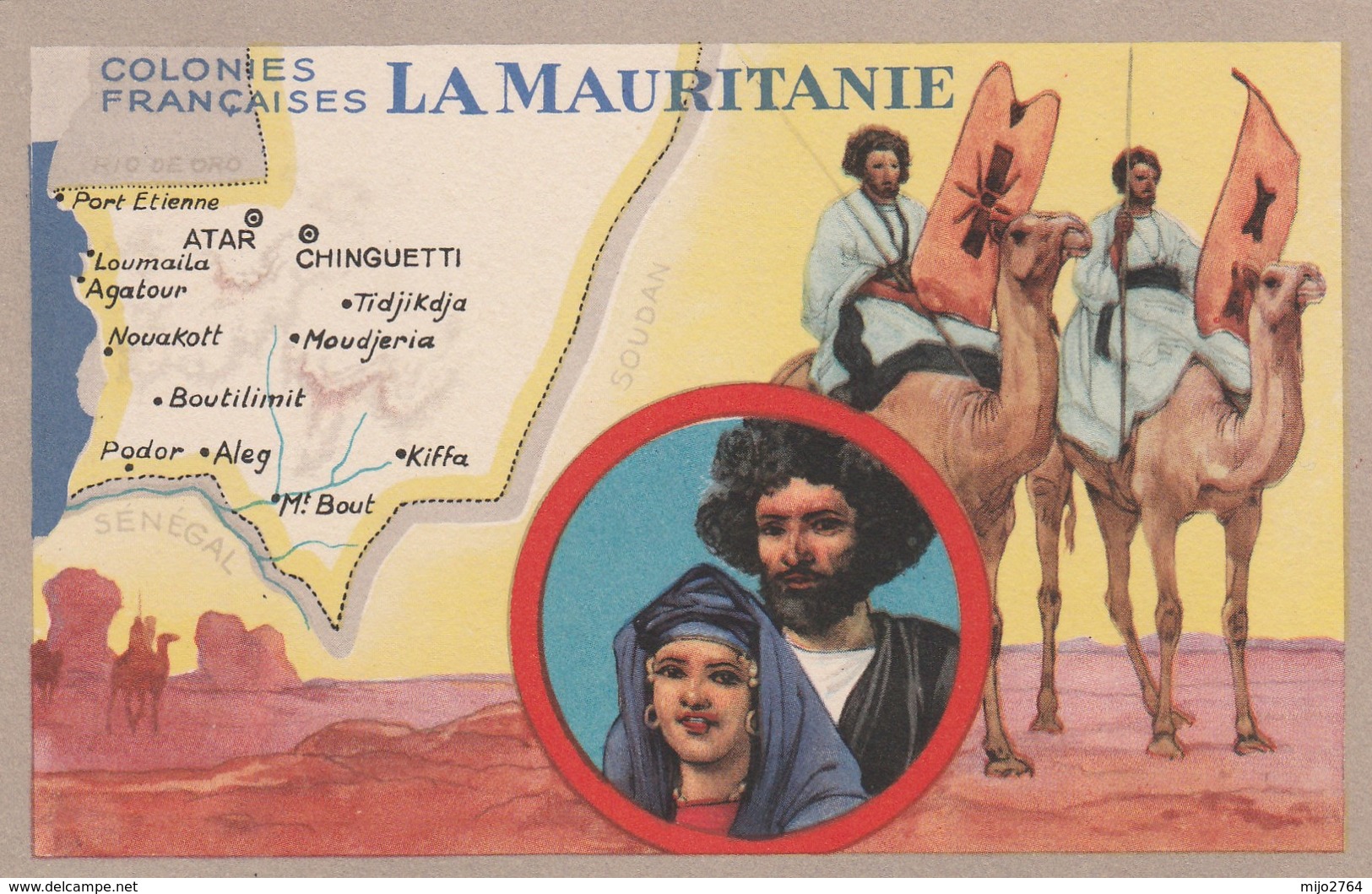 COLONIES FRANCAISES    LA MAURITANIE - Mauritanie