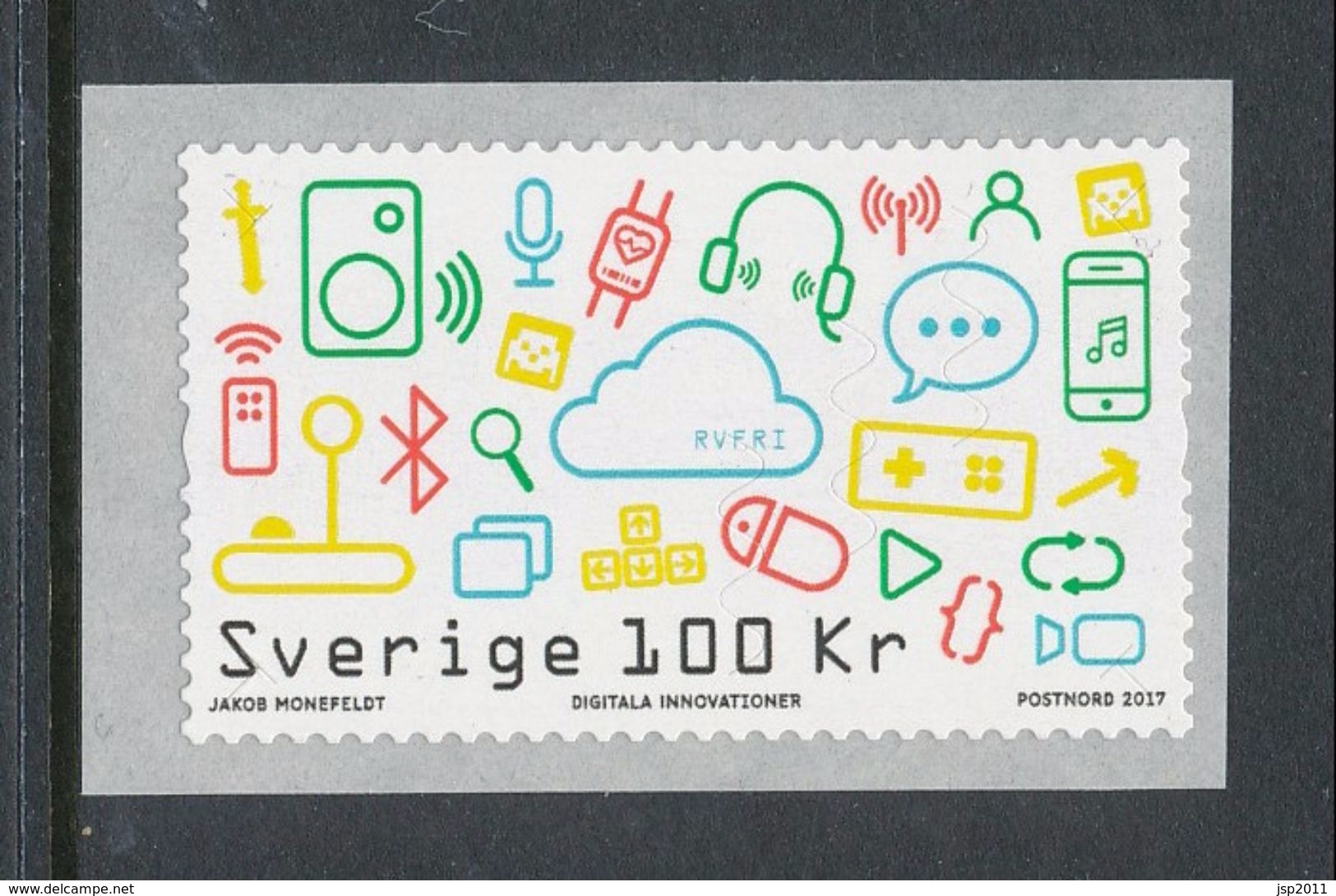 Sweden 2017. Facit # 3213. Digital Innovations , Coil. MNH (**) - Ungebraucht