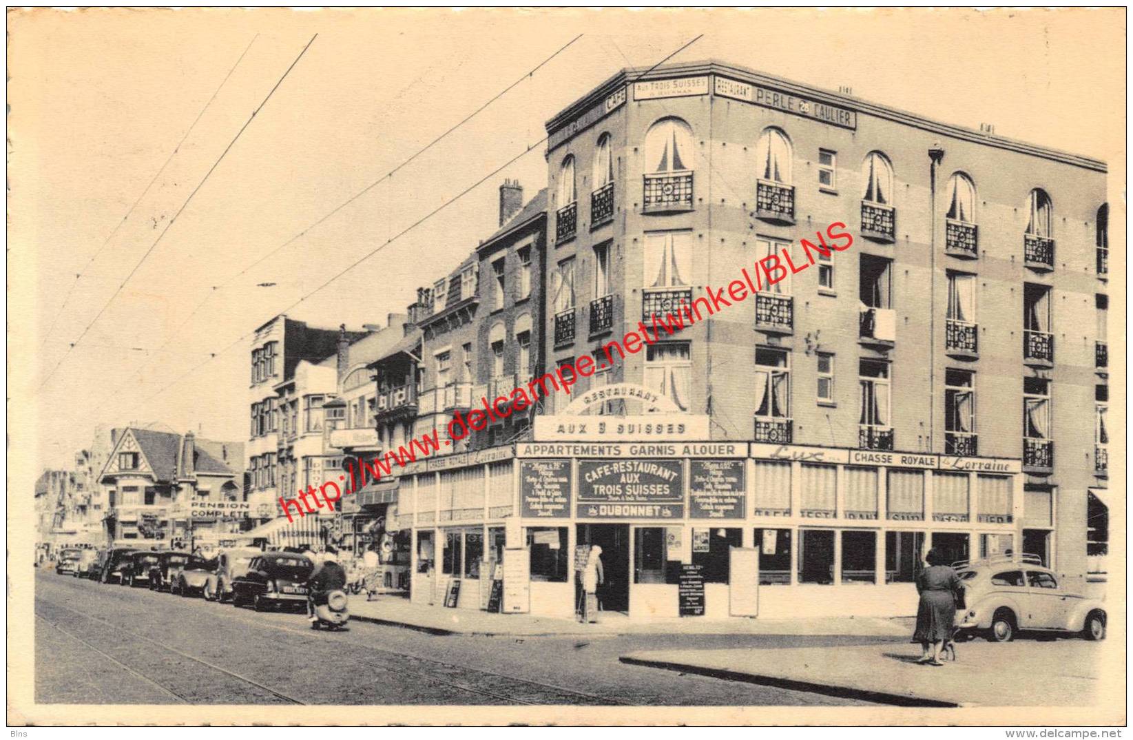 Café-Restaurant Aux Trois Suisses - Nieuwpoortlaan - De Panne - De Panne