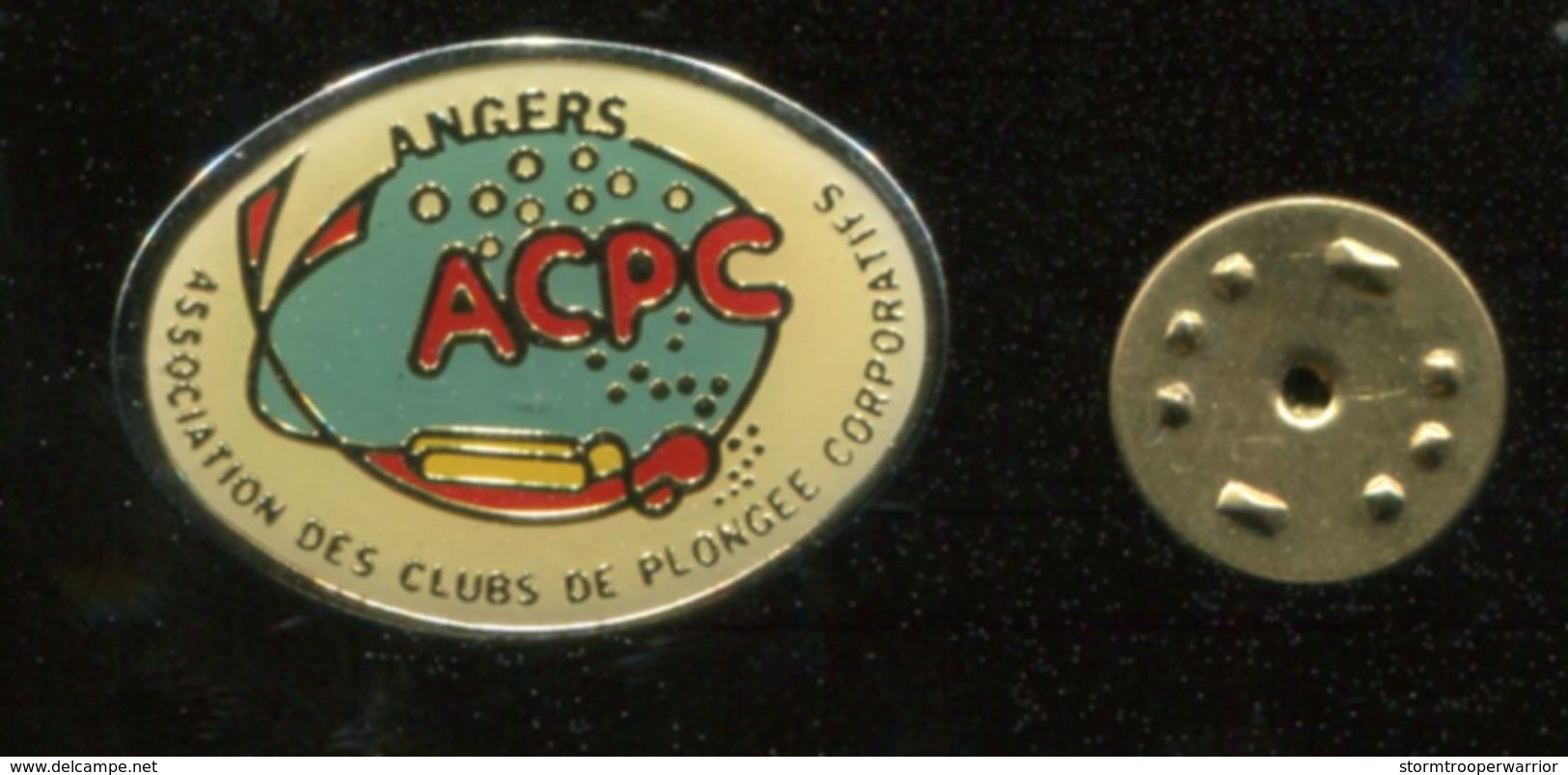 Pin's - ANGERS Plongée Sous Marine Plongeur ACPC - Duiken