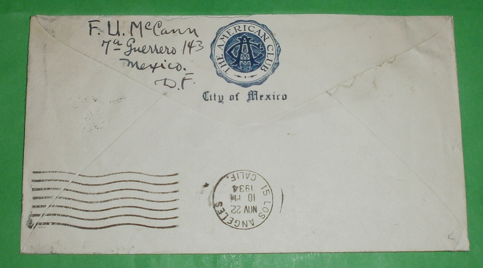 MEXIKO MEXICO - Brief Letter Lettre 信 Lettera Carta письмо Brev 手紙 จดหมาย Cover Envelope (Foto)(35102) - Mexiko