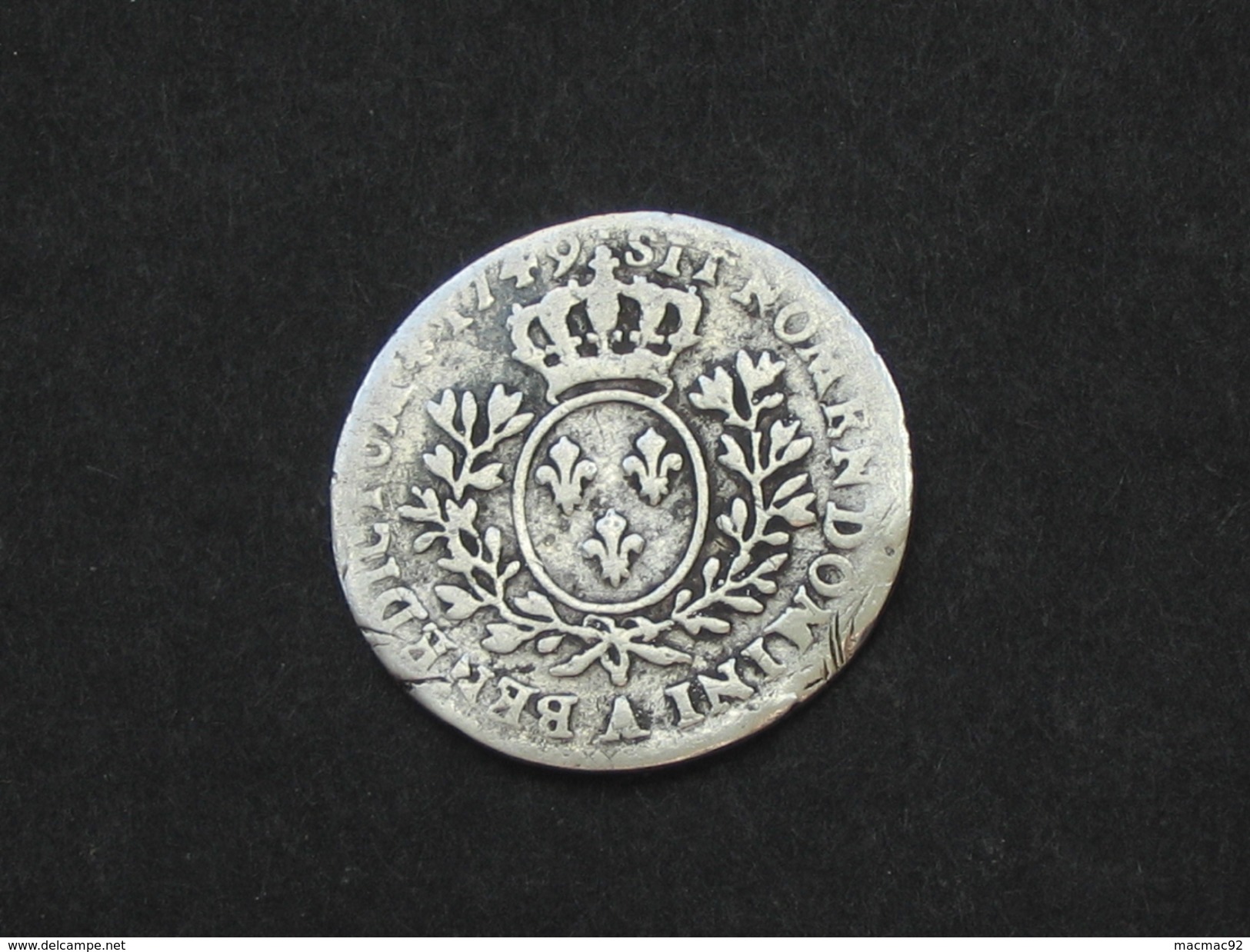 1/10 Eme D'Ecu Au Bandeau 1749 A - Argent -   LOUIS XV    **** EN ACHAT IMMEDIAT  **** - 1715-1774 Louis  XV The Well-Beloved