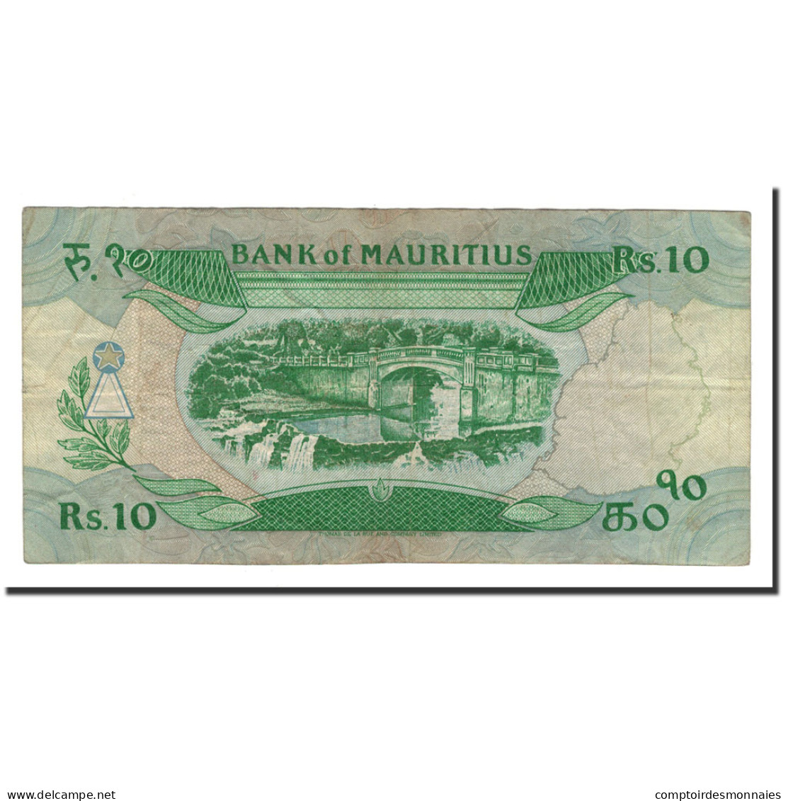 Billet, Mauritius, 10 Rupees, 1985, Undated, KM:35a, TTB - Maurice