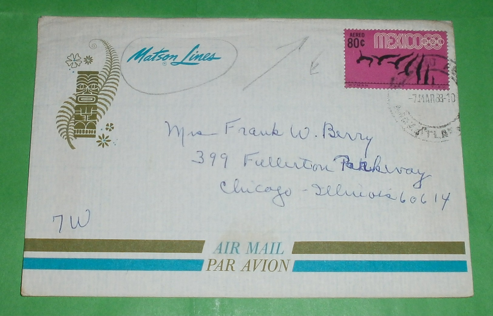 MEXIKO MEXICO - Brief Letter Lettre 信 Lettera Carta письмо Brev 手紙 จดหมาย Cover Envelope (Foto)(35127) - Mexiko