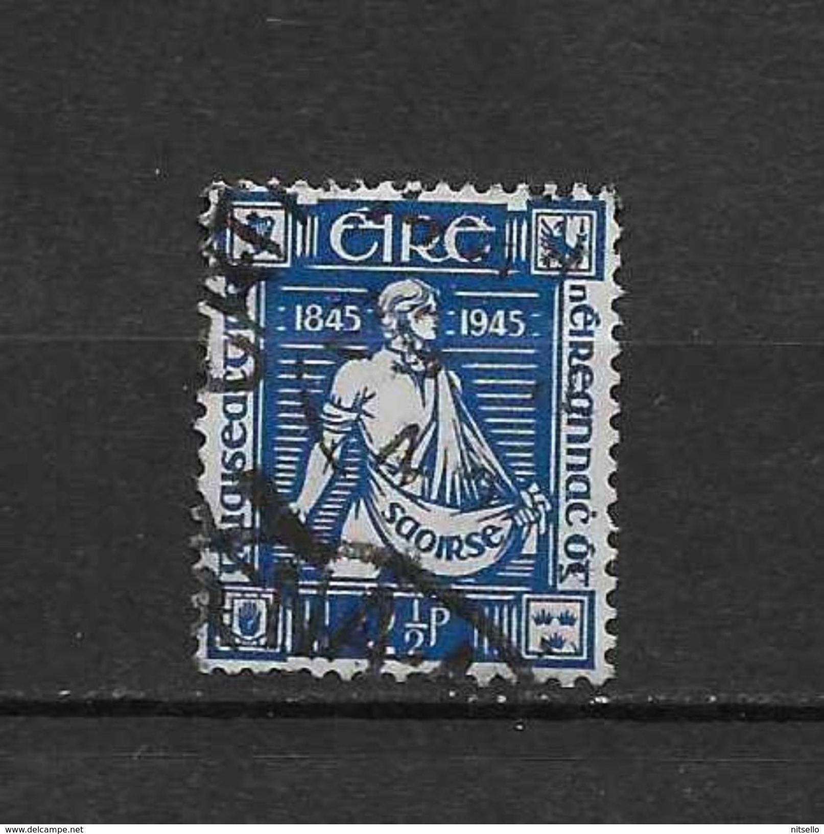 LOTE  1472   ////  (C005)  IRLANDA  EIRE 1945   YVERT Nº: 102 - Used Stamps