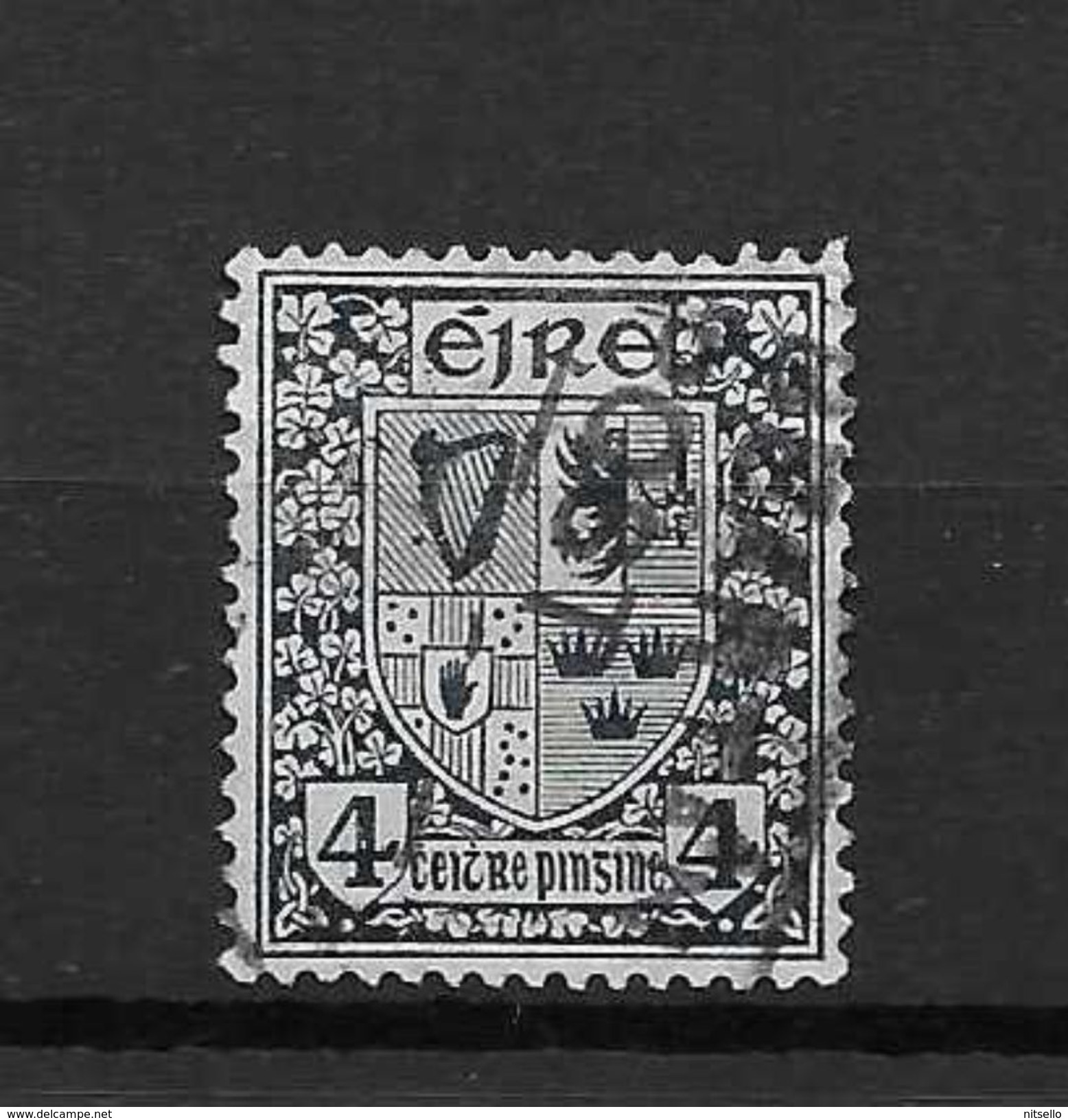 LOTE  1472   ////  (C005)  IRLANDA  EIRE 1922-1924    YVERT Nº: 46 - Used Stamps